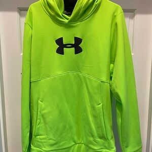 NWT Under Armour Neon Hoodie